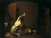 Joseph wright of derby The Tomb Scene oil on canvas